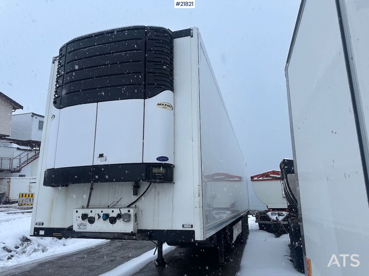 Krone 2018 Krone 3 akslet thermohenger m/ carrier aggregat - Remorque: photos 2 Krone 2018 Krone 3 akslet thermohenger m/ carrier aggregat - Remorque: photos 2