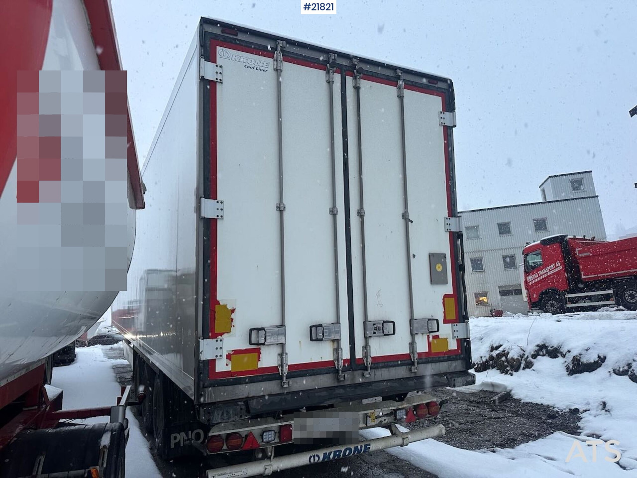 Krone 2018 Krone 3 akslet thermohenger m/ carrier aggregat - Remorque: photos 5 Krone 2018 Krone 3 akslet thermohenger m/ carrier aggregat - Remorque: photos 5