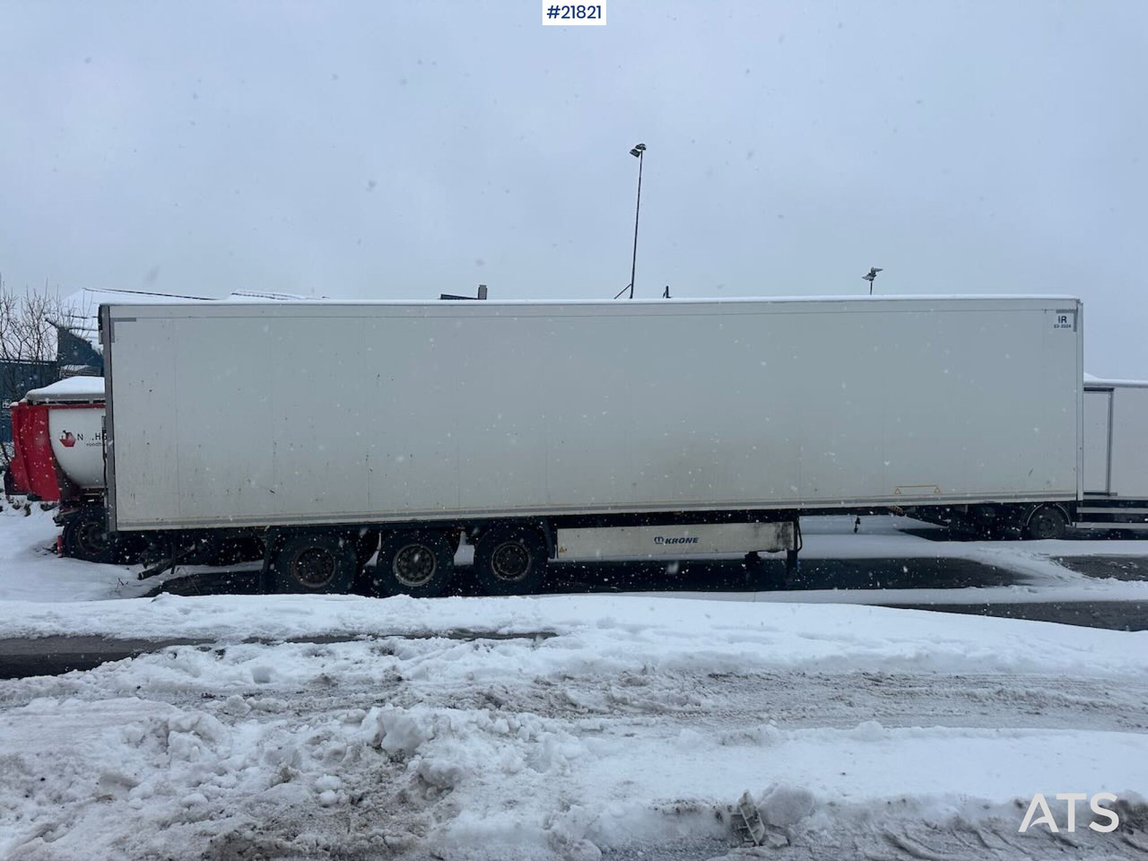 Krone 2018 Krone 3 akslet thermohenger m/ carrier aggregat - Remorque: photos 3 Krone 2018 Krone 3 akslet thermohenger m/ carrier aggregat - Remorque: photos 3