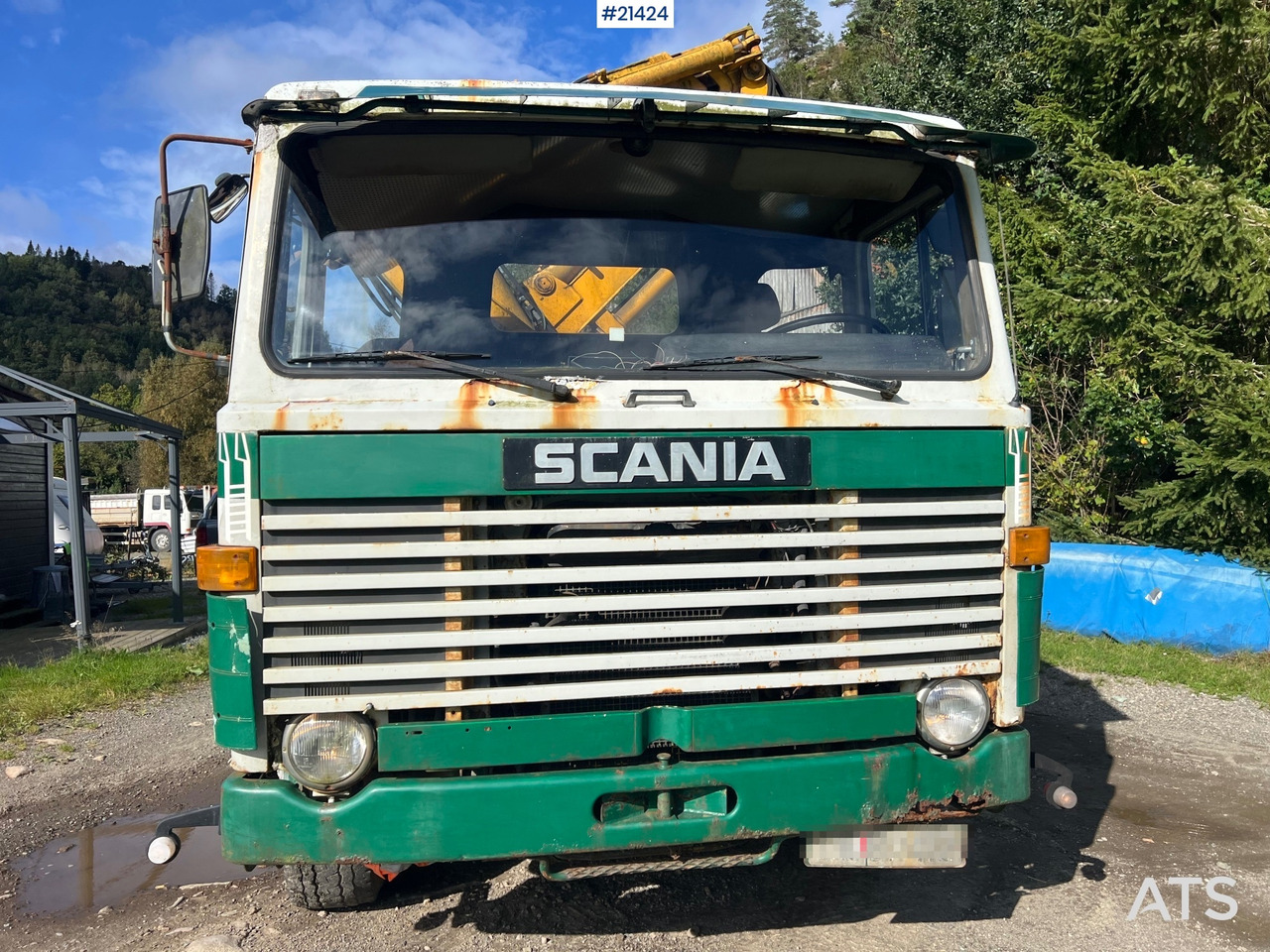 Scania LB 81 - Camion grue: photos 5 Scania LB 81 - Camion grue: photos 5