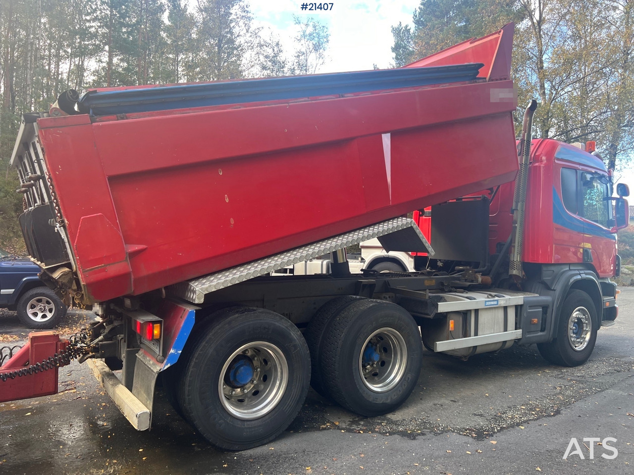 Camion benne Scania P124G: photos 9