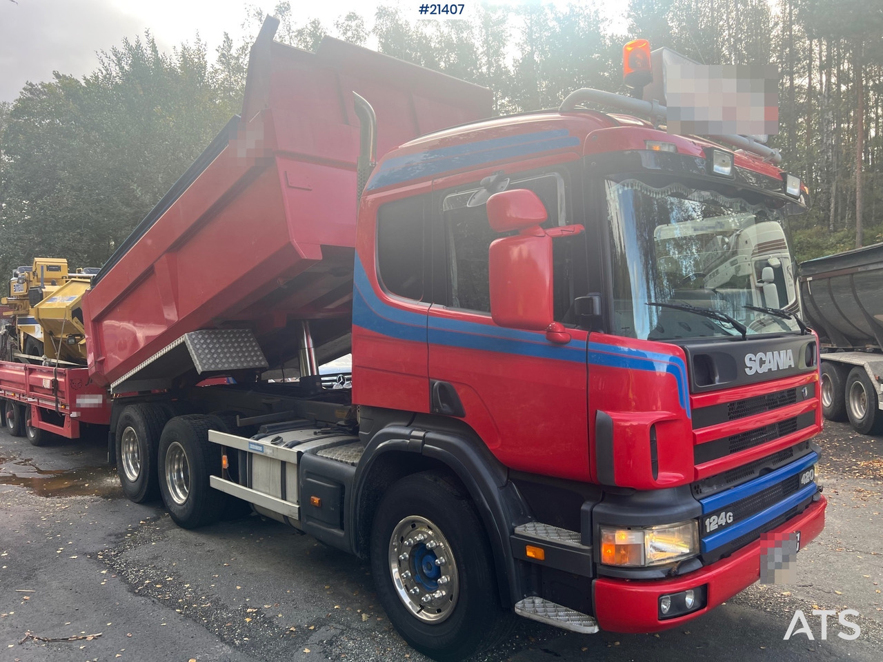 Camion benne Scania P124G: photos 8