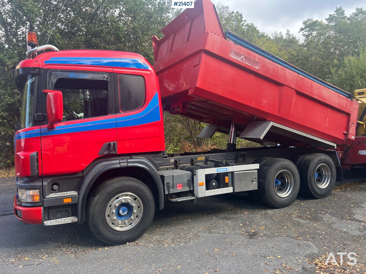 Camion benne Scania P124G: photos 12