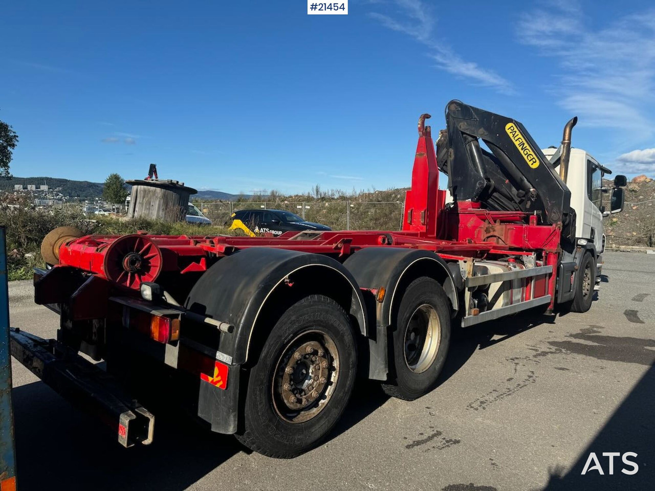 Scania P340 Krok/kranbil 23 t/m Palfinger kran - Camion grue: photos 5 Scania P340 Krok/kranbil 23 t/m Palfinger kran - Camion grue: photos 5