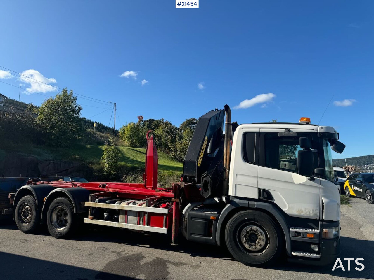 Scania P340 - Camion grue: photos 3 Scania P340 - Camion grue: photos 3