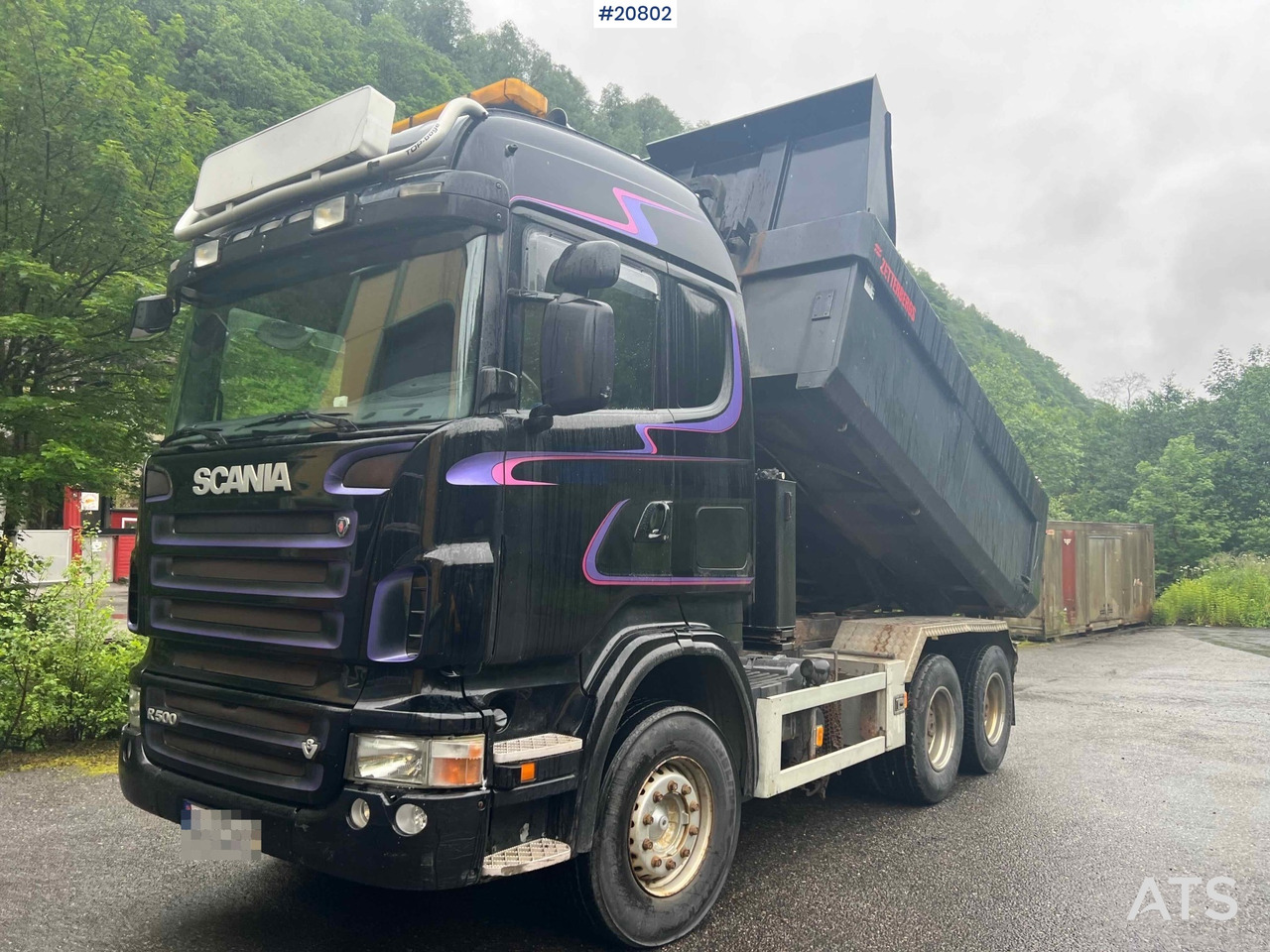Scania R500 6x4 tippbil. SE VIDEO - Camion benne: photos 1 Scania R500 6x4 tippbil. SE VIDEO - Camion benne: photos 1