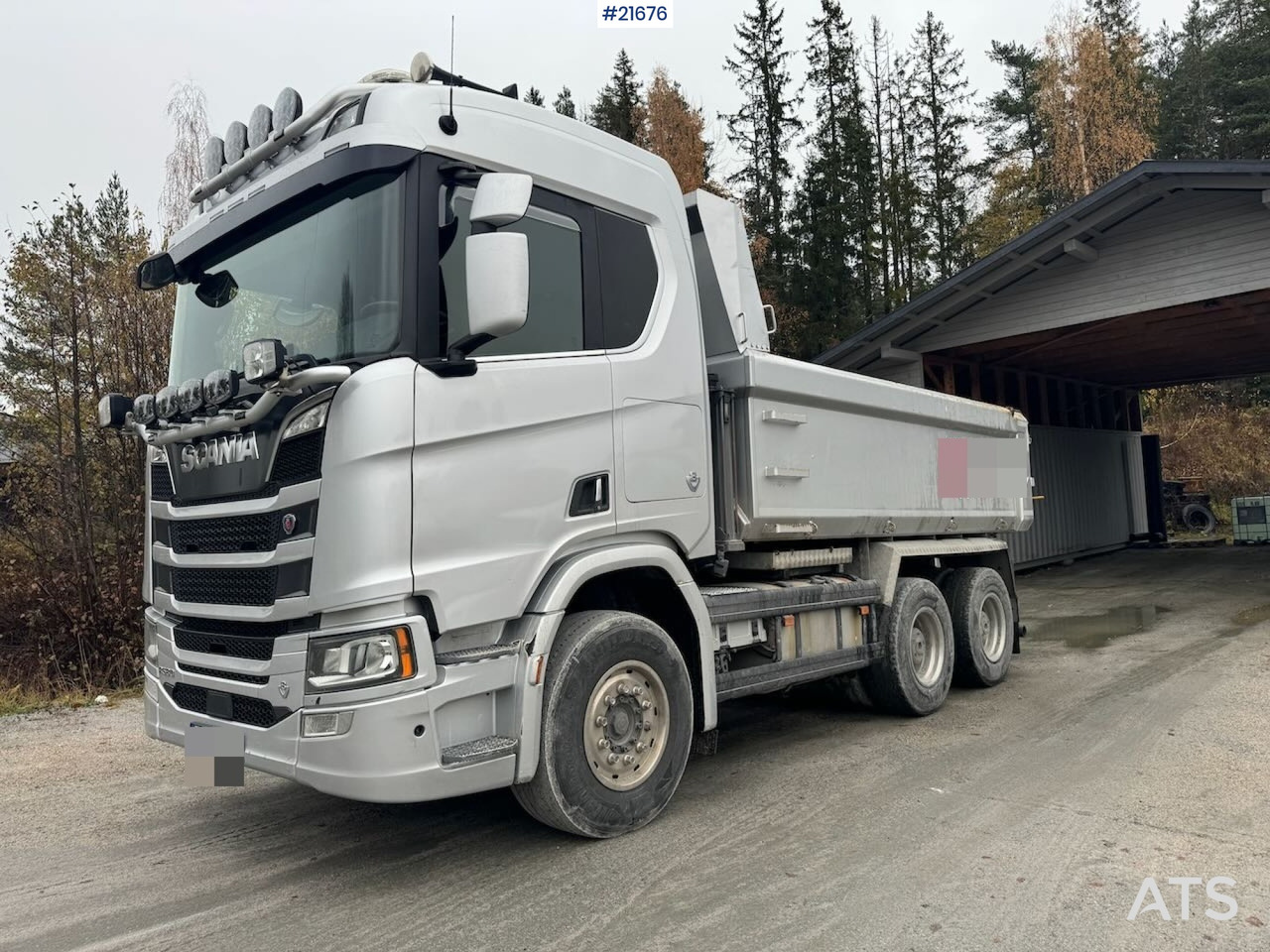 Scania R580 6x4 Brøyterigget Tippbil - Camion benne: photos 2 Scania R580 6x4 Brøyterigget Tippbil - Camion benne: photos 2