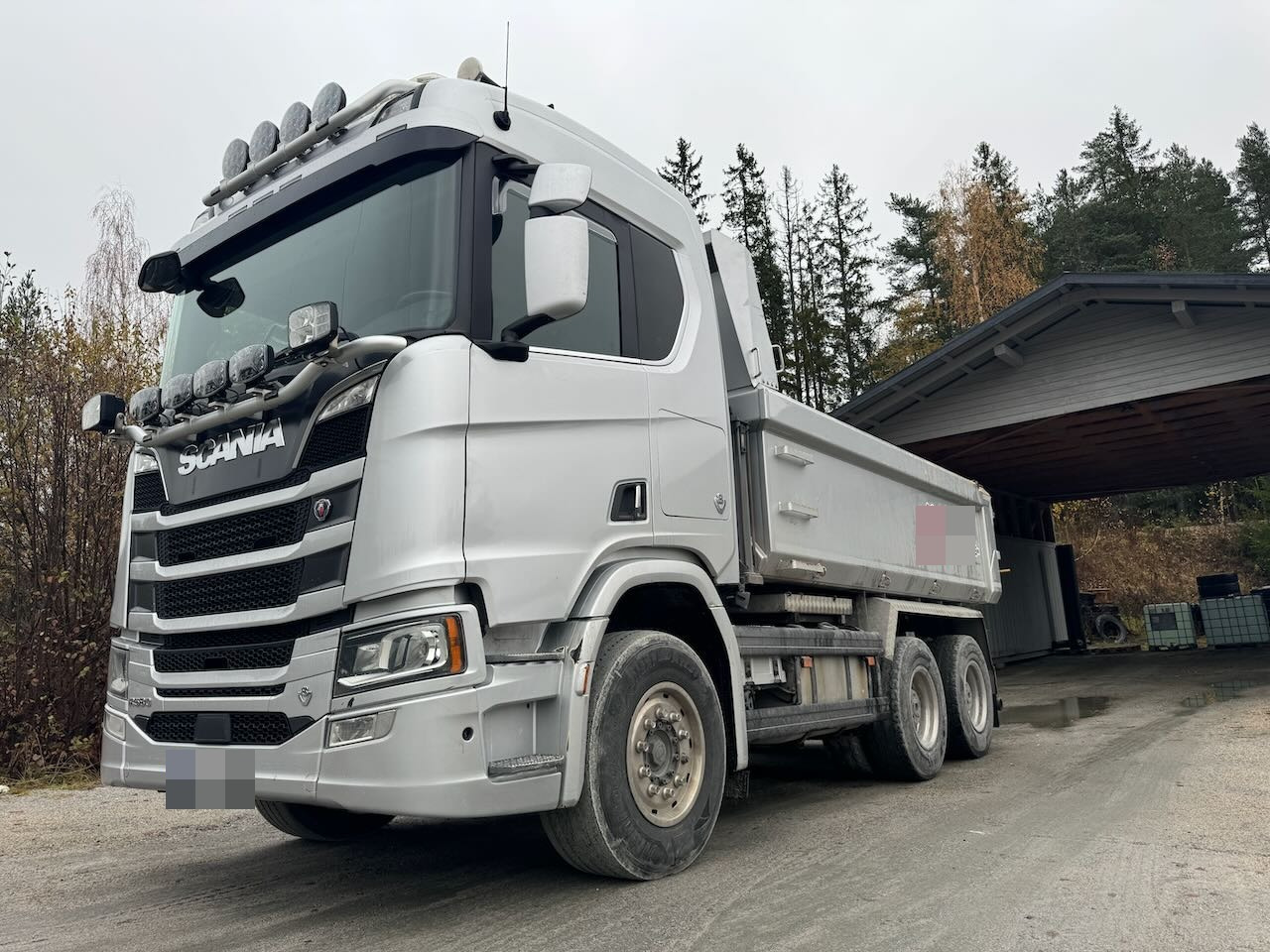 Scania R580 6x4 Brøyterigget Tippbil - Camion benne: photos 3 Scania R580 6x4 Brøyterigget Tippbil - Camion benne: photos 3