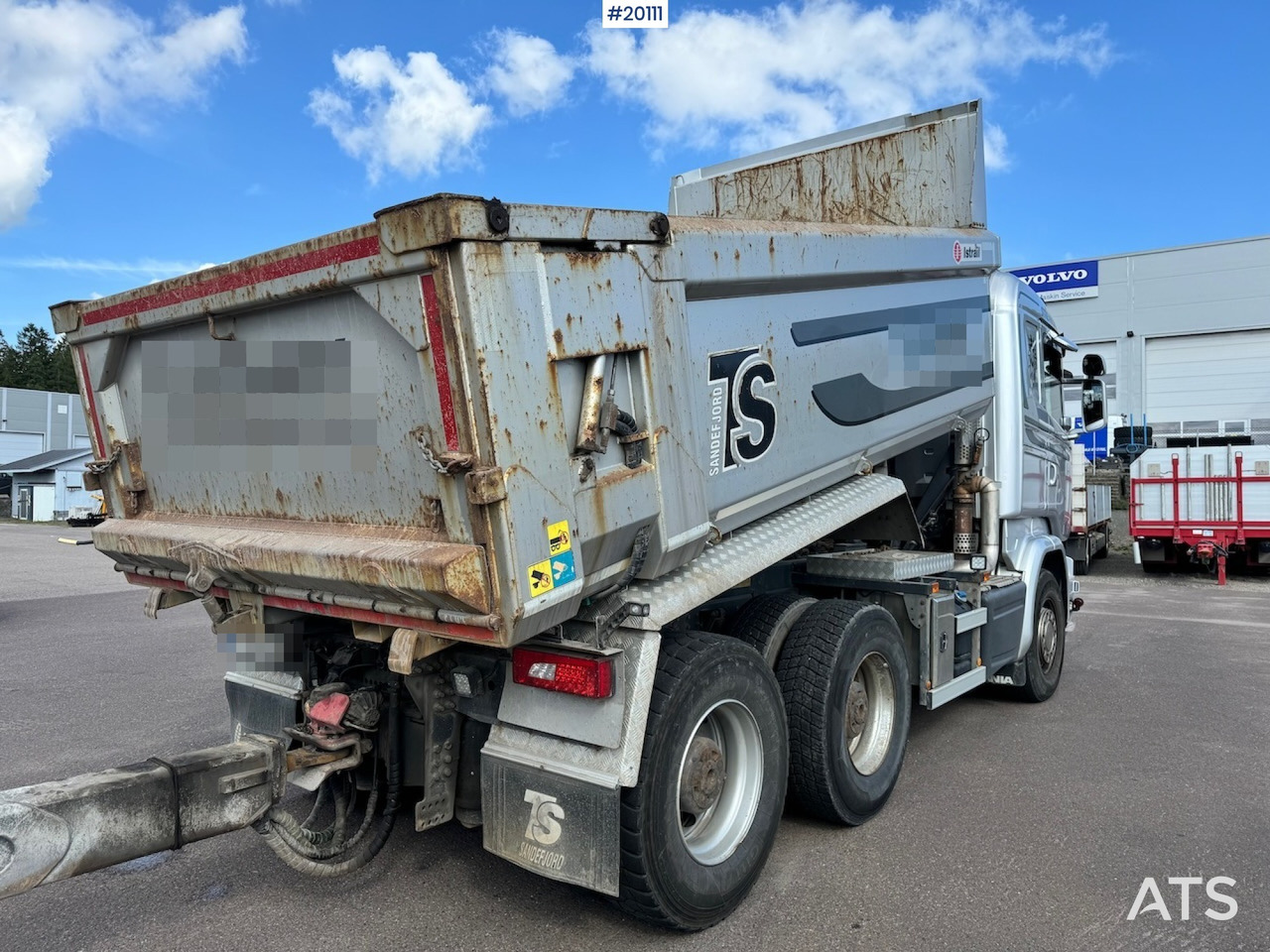 Camion benne Scania R580: photos 6