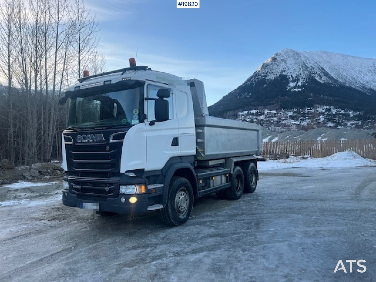 Camion benne Scania R580: photos 12