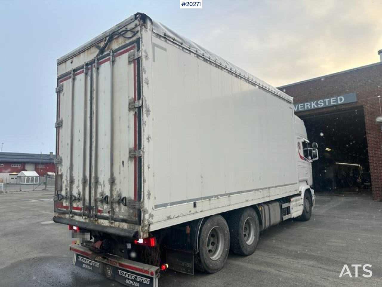 Camion fourgon Scania R580: photos 6
