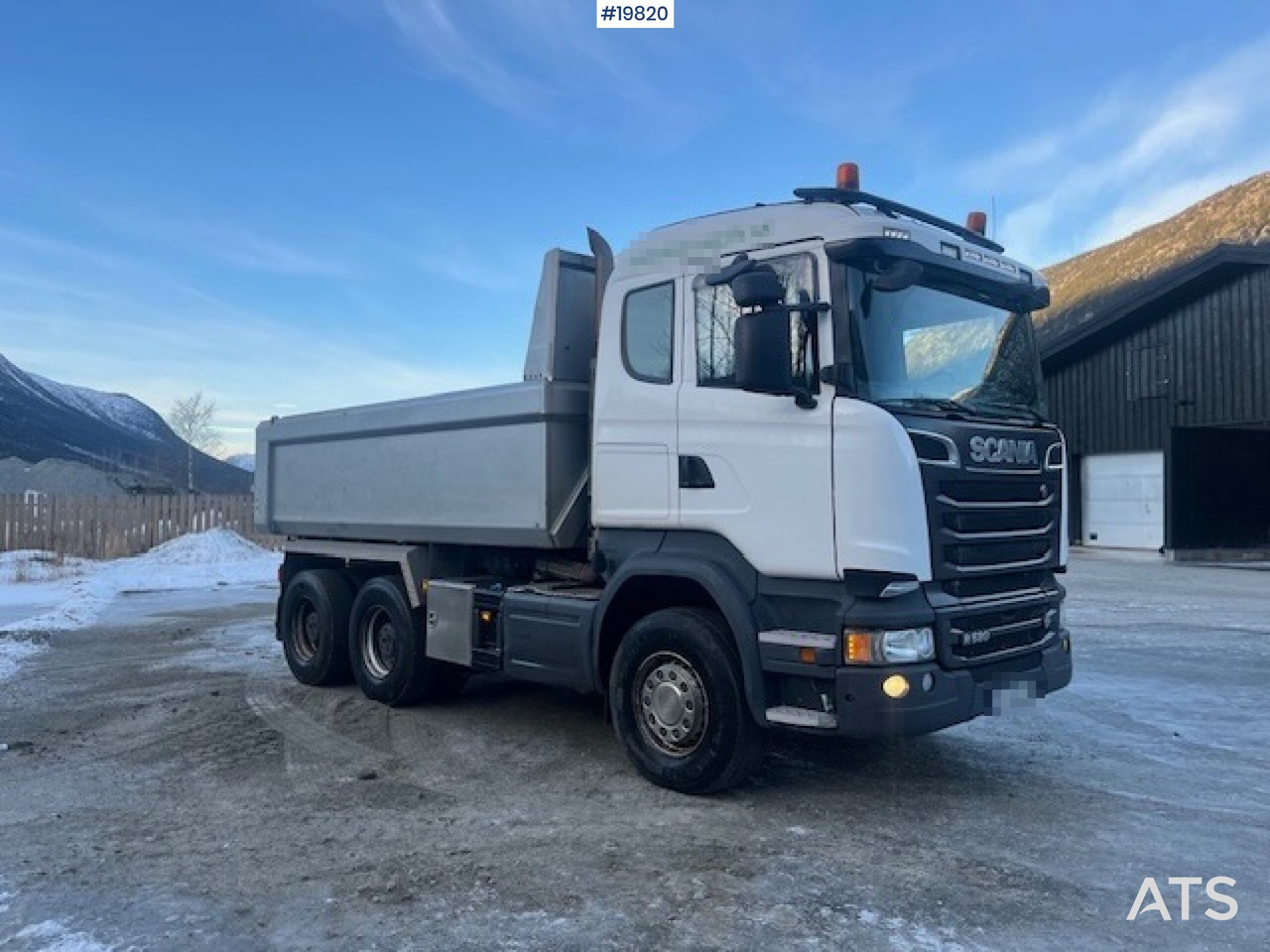 Camion benne Scania R580: photos 10
