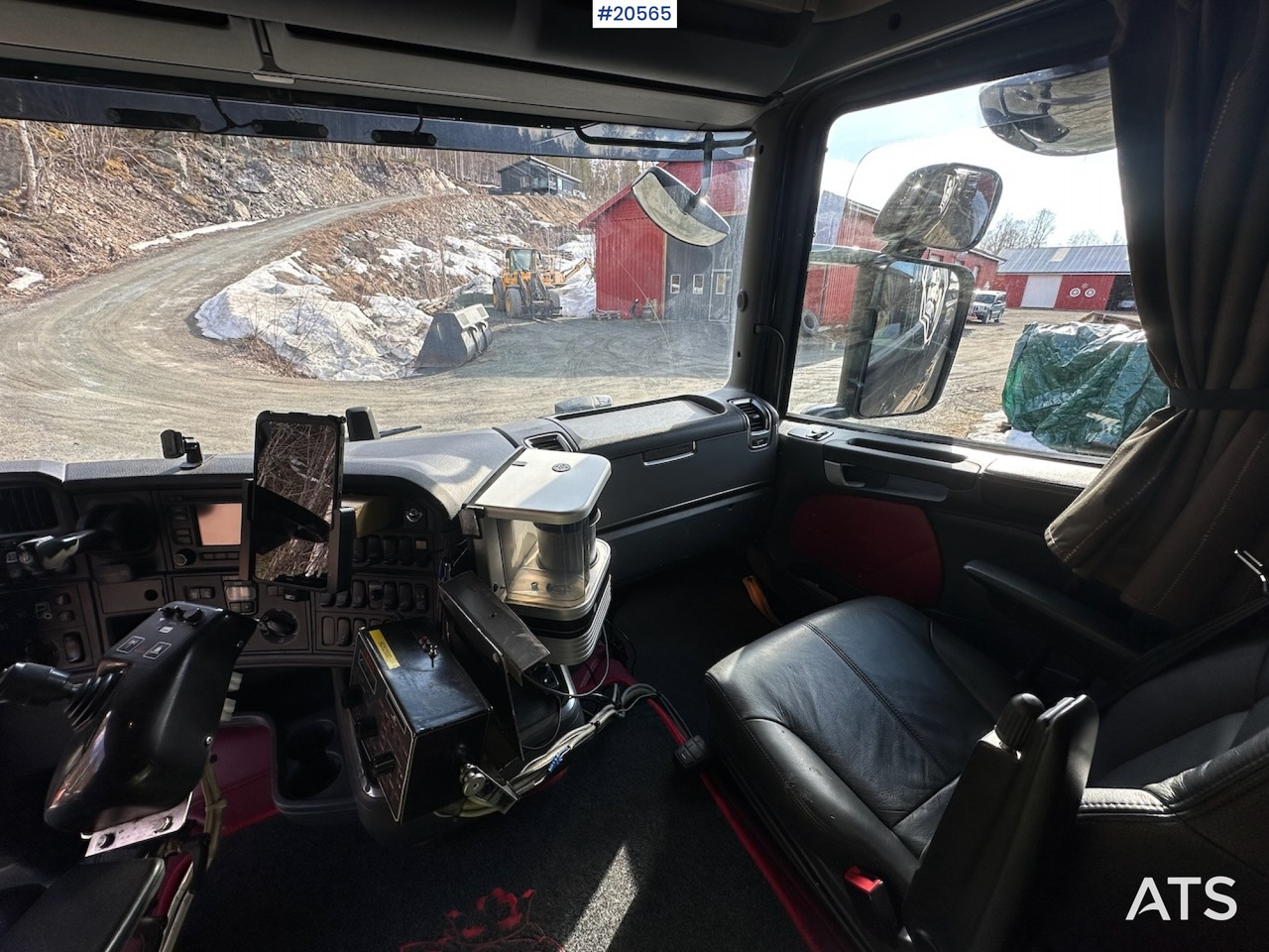 Camion benne Scania R580: photos 11