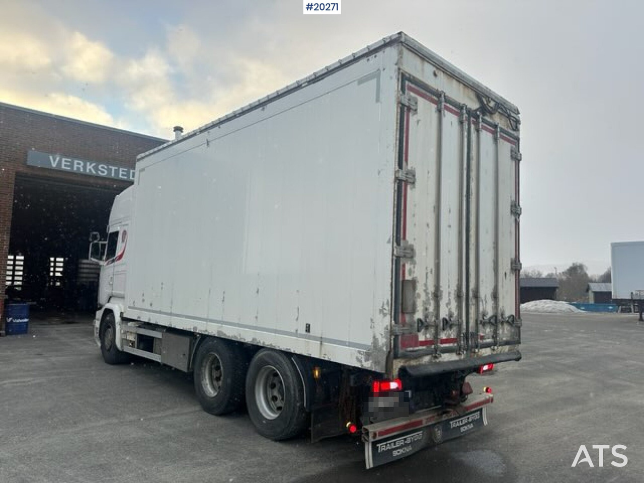 Camion fourgon Scania R580: photos 8