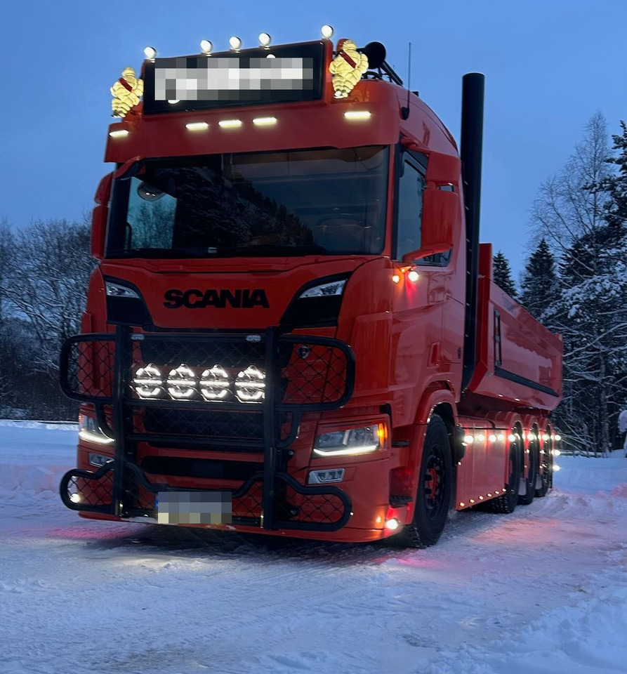 Camion ampliroll Scania R660: photos 7