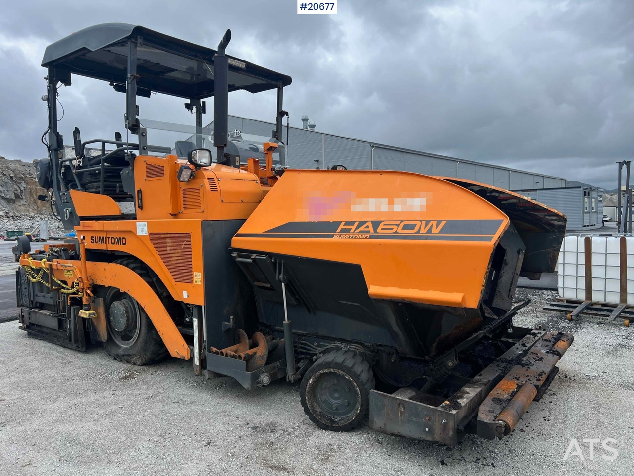 Sumitomo HA60W-8 - Travaux routiers: photos 1 Sumitomo HA60W-8 - Travaux routiers: photos 1
