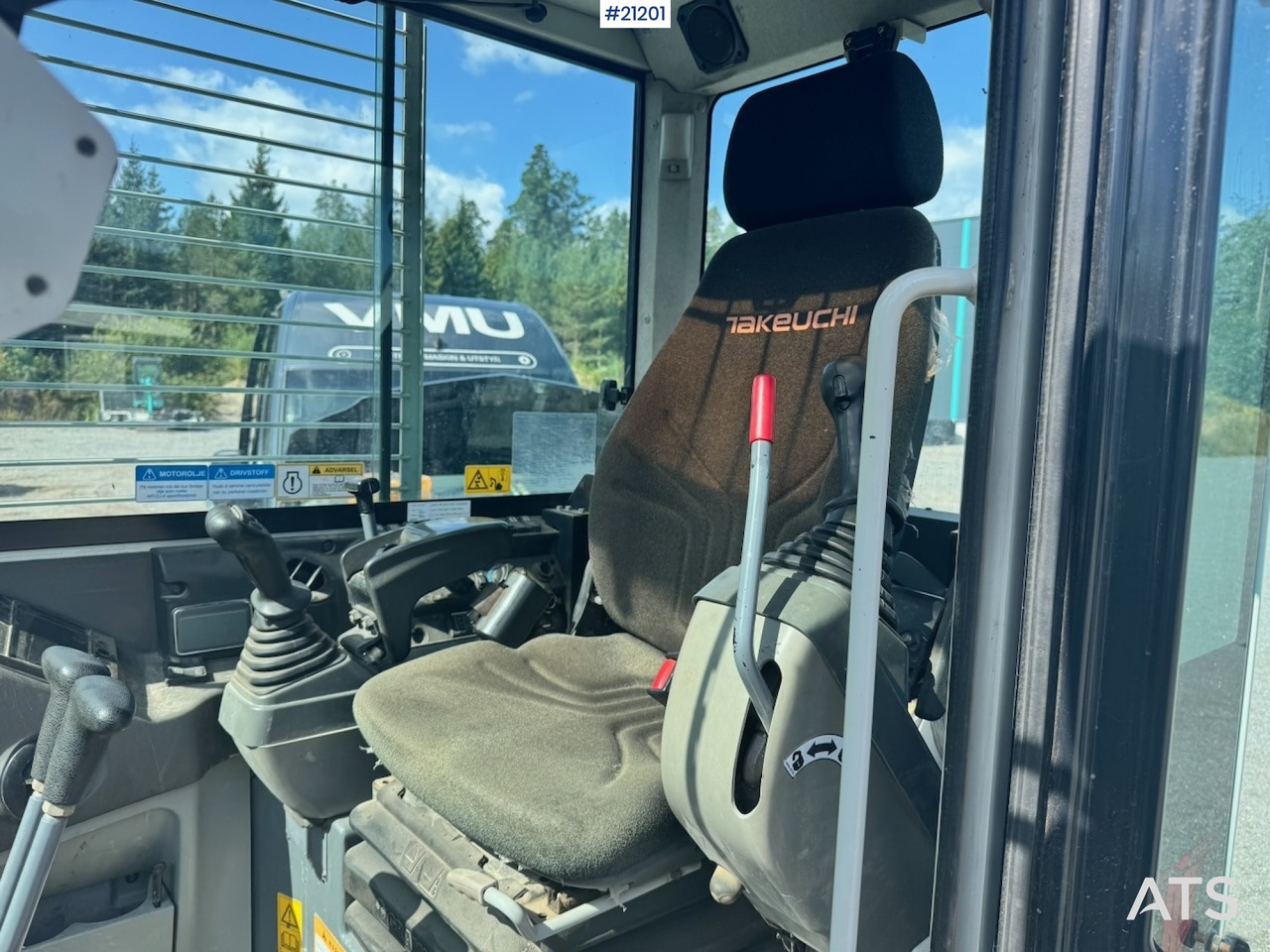 Pelle sur chenille Takeuchi TB280FR: photos 20