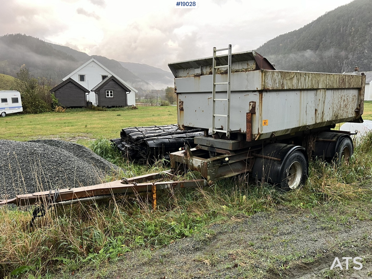 Triolift 2 akslet tipp henger - Remorque benne: photos 5 Triolift 2 akslet tipp henger - Remorque benne: photos 5