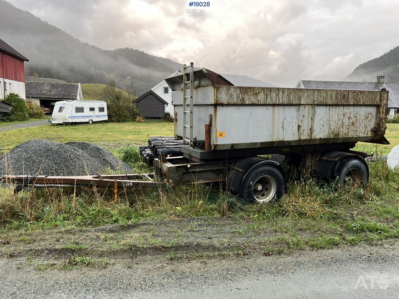 Triolift 2 akslet tipp henger - Remorque benne: photos 4 Triolift 2 akslet tipp henger - Remorque benne: photos 4