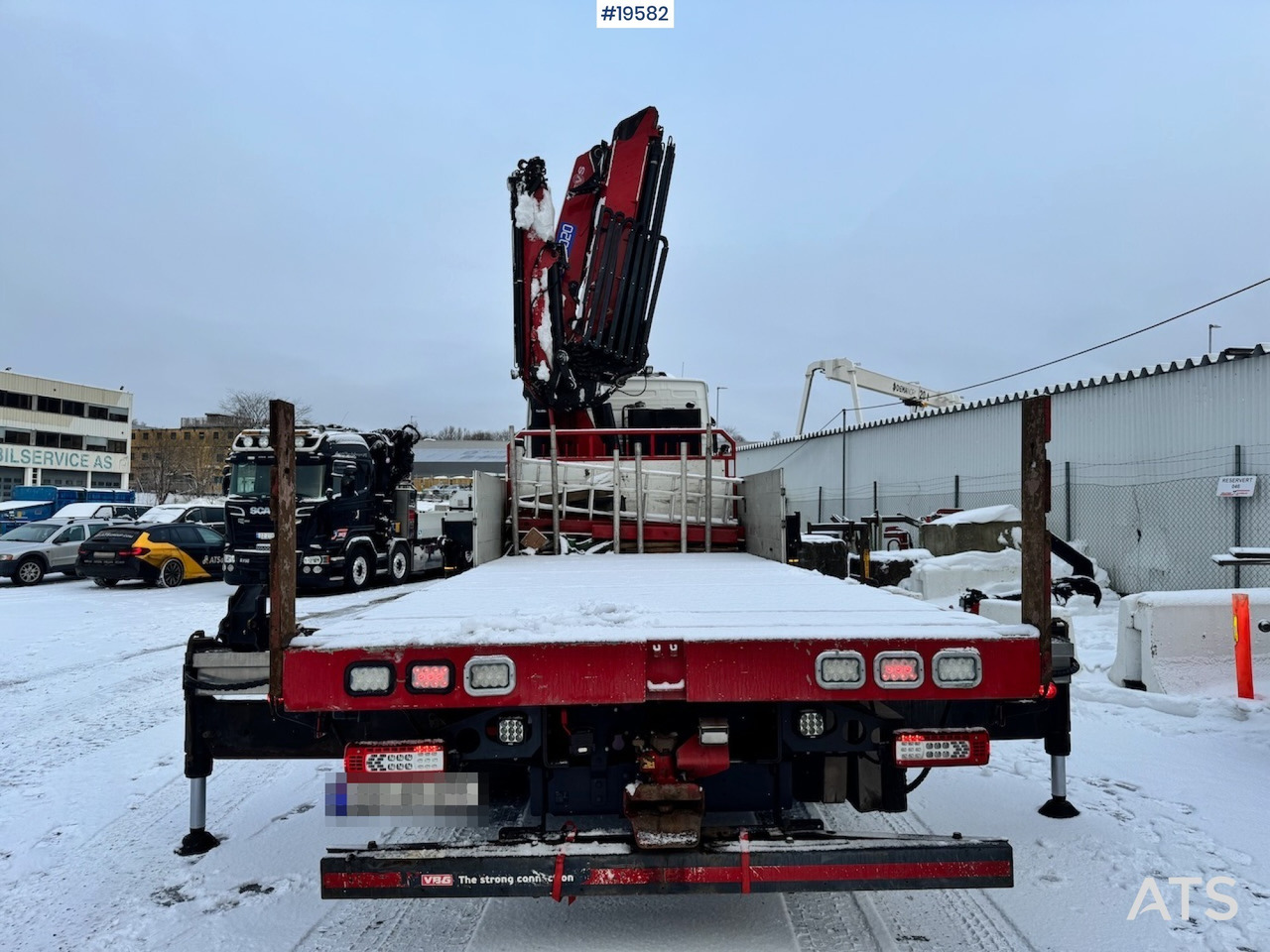 Volvo 2019 Volvo FH540 8x4 Tridem Kranbil m/ 50 t/m HMF kran m/ Jibb. Lite km og krantimer! - Camion grue: photos 4 Volvo 2019 Volvo FH540 8x4 Tridem Kranbil m/ 50 t/m HMF kran m/ Jibb. Lite km og krantimer! - Camion grue: photos 4