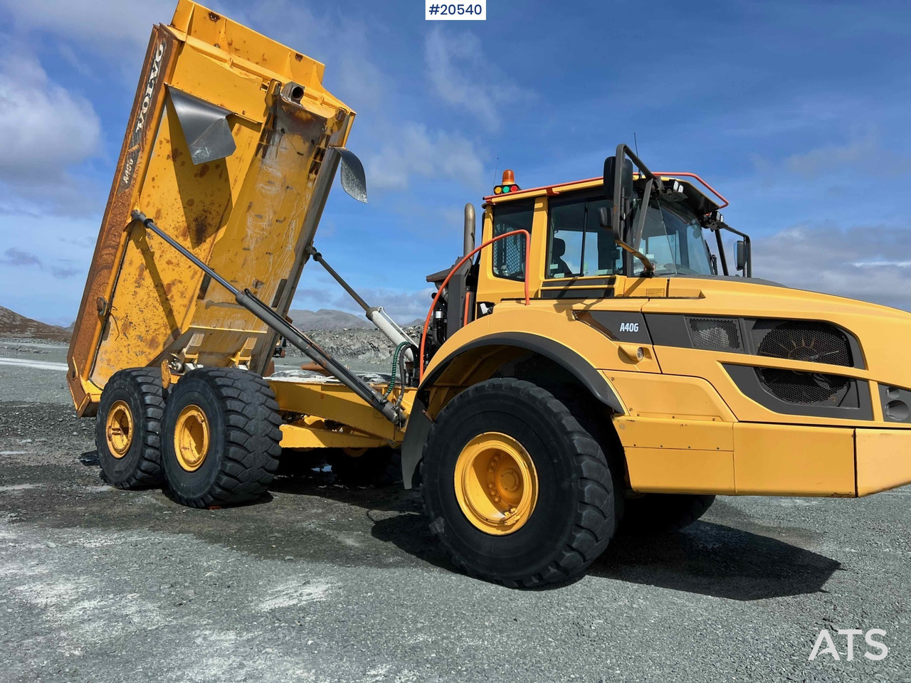 Volvo A40G - Tombereau: photos 2 Volvo A40G - Tombereau: photos 2
