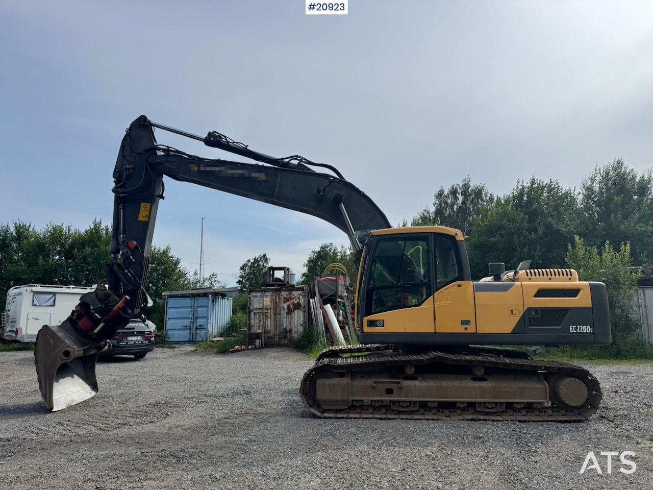 Volvo EC220DL - Pelle sur chenille: photos 3 Volvo EC220DL - Pelle sur chenille: photos 3