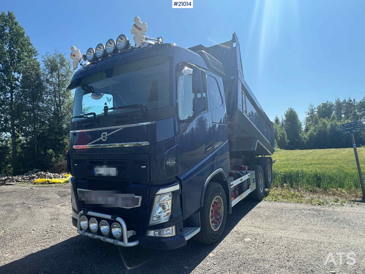 Volvo FH 540 6x4 tippbil. Nylig lakkert - Camion benne: photos 3 Volvo FH 540 6x4 tippbil. Nylig lakkert - Camion benne: photos 3