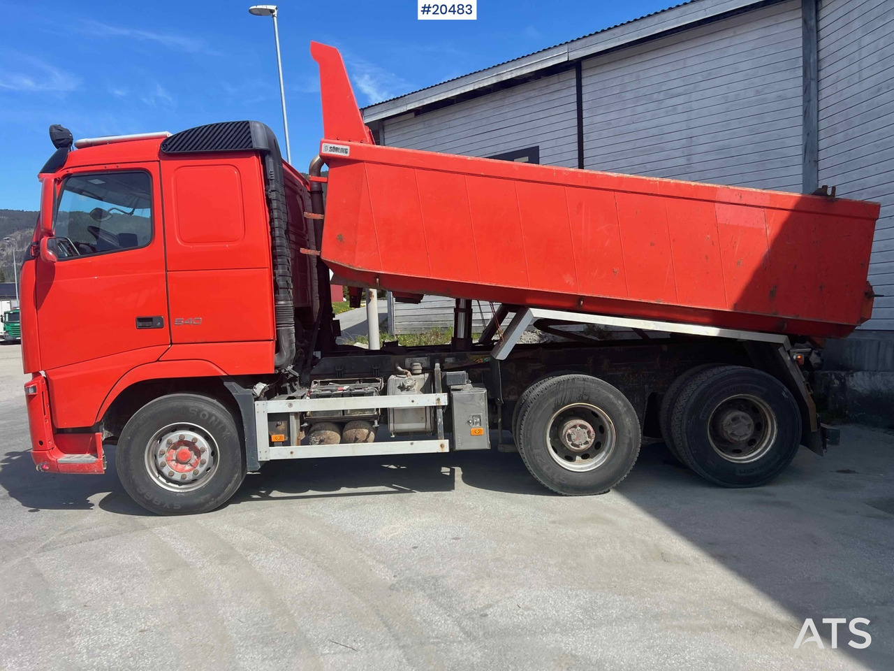 Camion benne Volvo FH13 540: photos 16