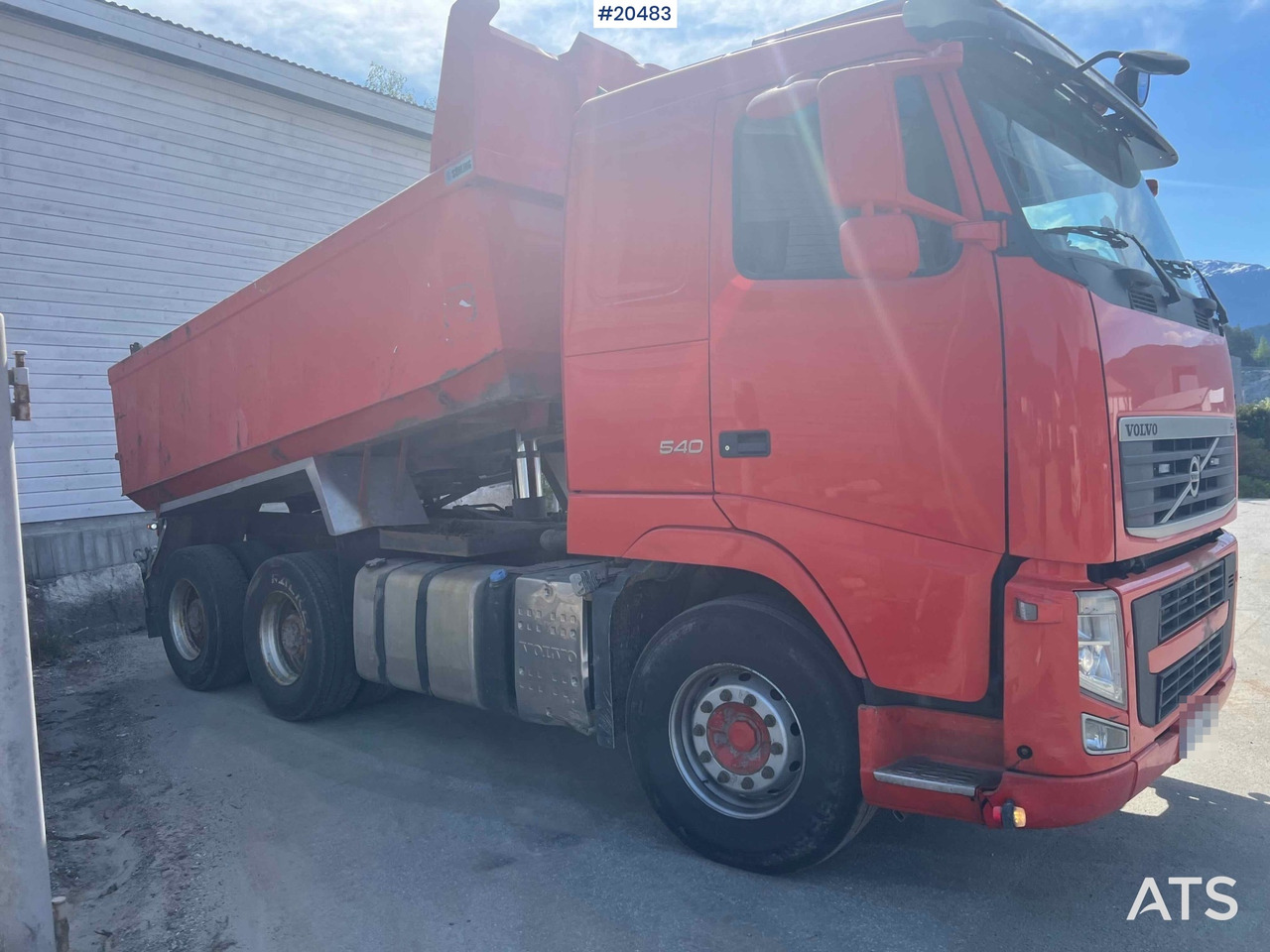 Camion benne Volvo FH13 540: photos 12