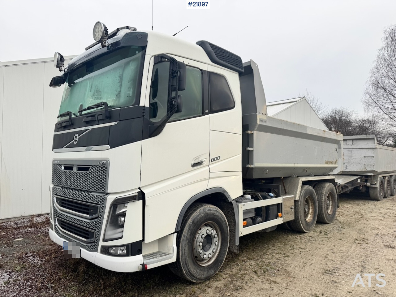Volvo FH16 600 6x4 Tippbil. 280 000 km! SE VIDEO - Camion benne: photos 2 Volvo FH16 600 6x4 Tippbil. 280 000 km! SE VIDEO - Camion benne: photos 2