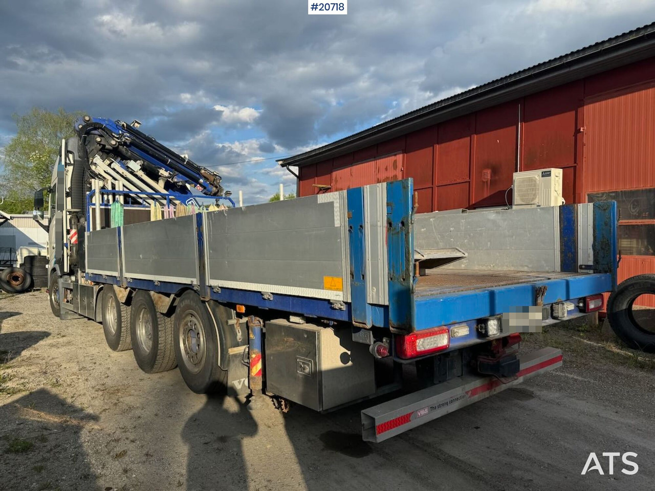 Camion grue Volvo FH16 Tridem kranbil m/ 43 t/m Fassi kran: photos 7