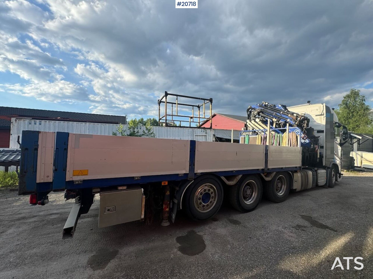 Camion grue Volvo FH16 Tridem kranbil m/ 43 t/m Fassi kran: photos 10