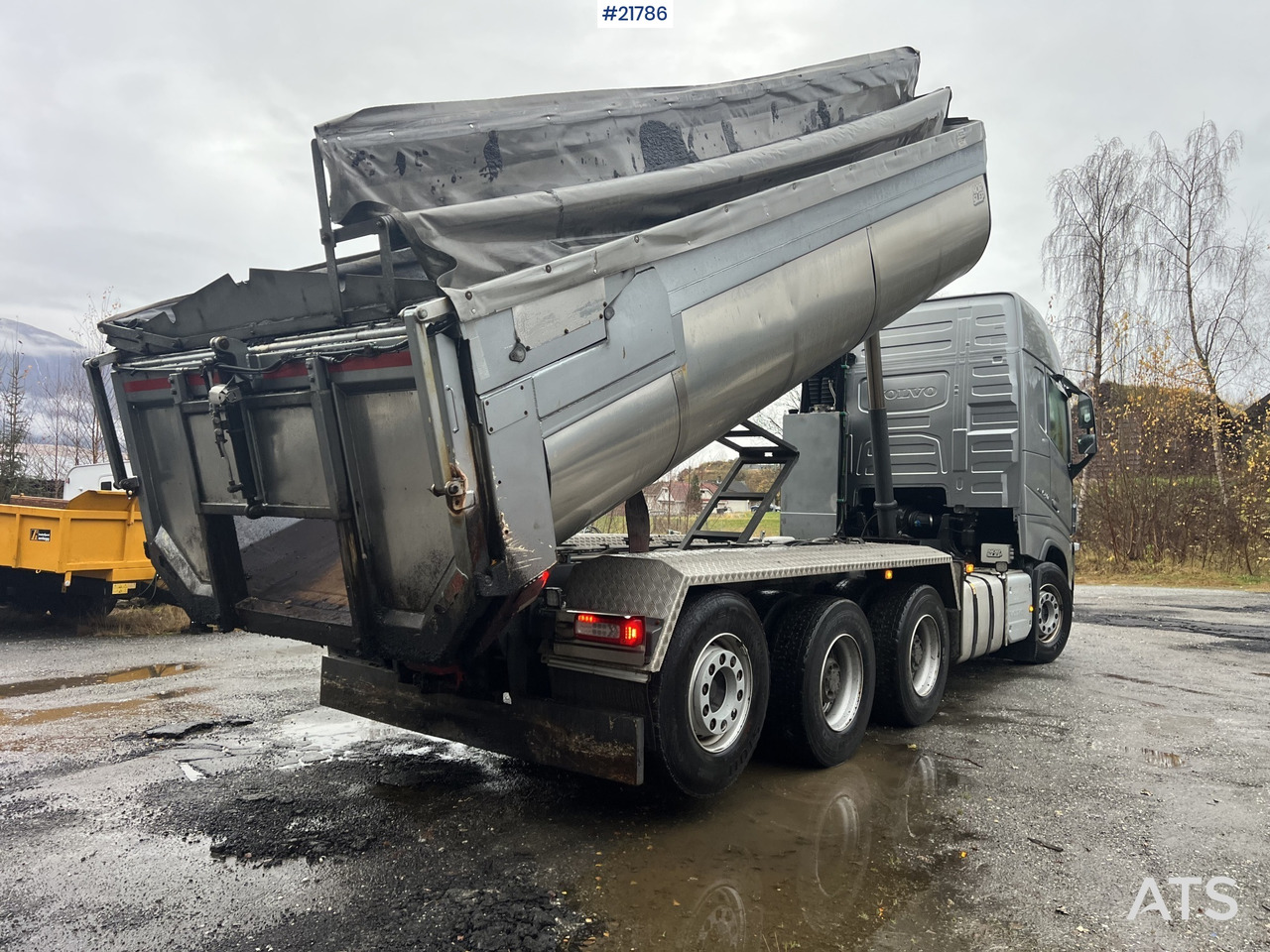 Camion benne Volvo FH540 8x4 asfaltbil m/ mtdk k218 2 akslet asfalthenger: photos 7 Camion benne Volvo FH540 8x4 asfaltbil m/ mtdk k218 2 akslet asfalthenger: photos 7