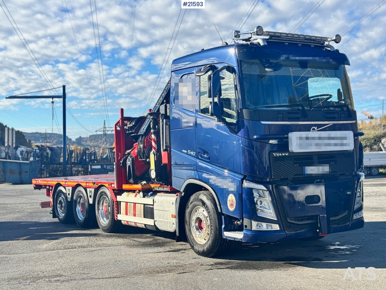Volvo FH540 Kombibil - Camion grue: photos 4 Volvo FH540 Kombibil - Camion grue: photos 4