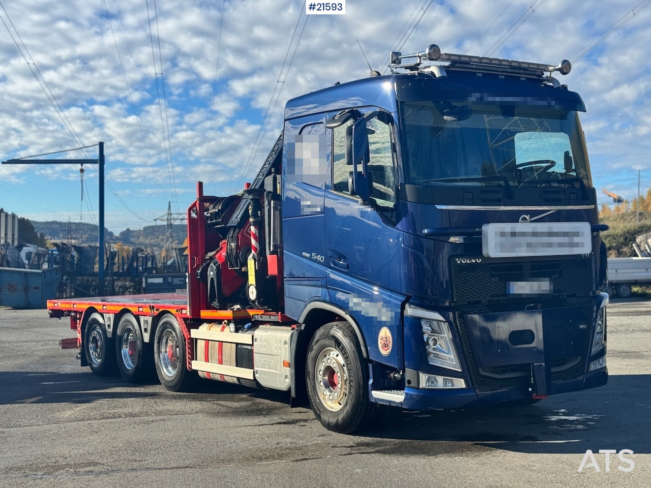 Volvo FH540 Kombibil - Camion grue: photos 3 Volvo FH540 Kombibil - Camion grue: photos 3
