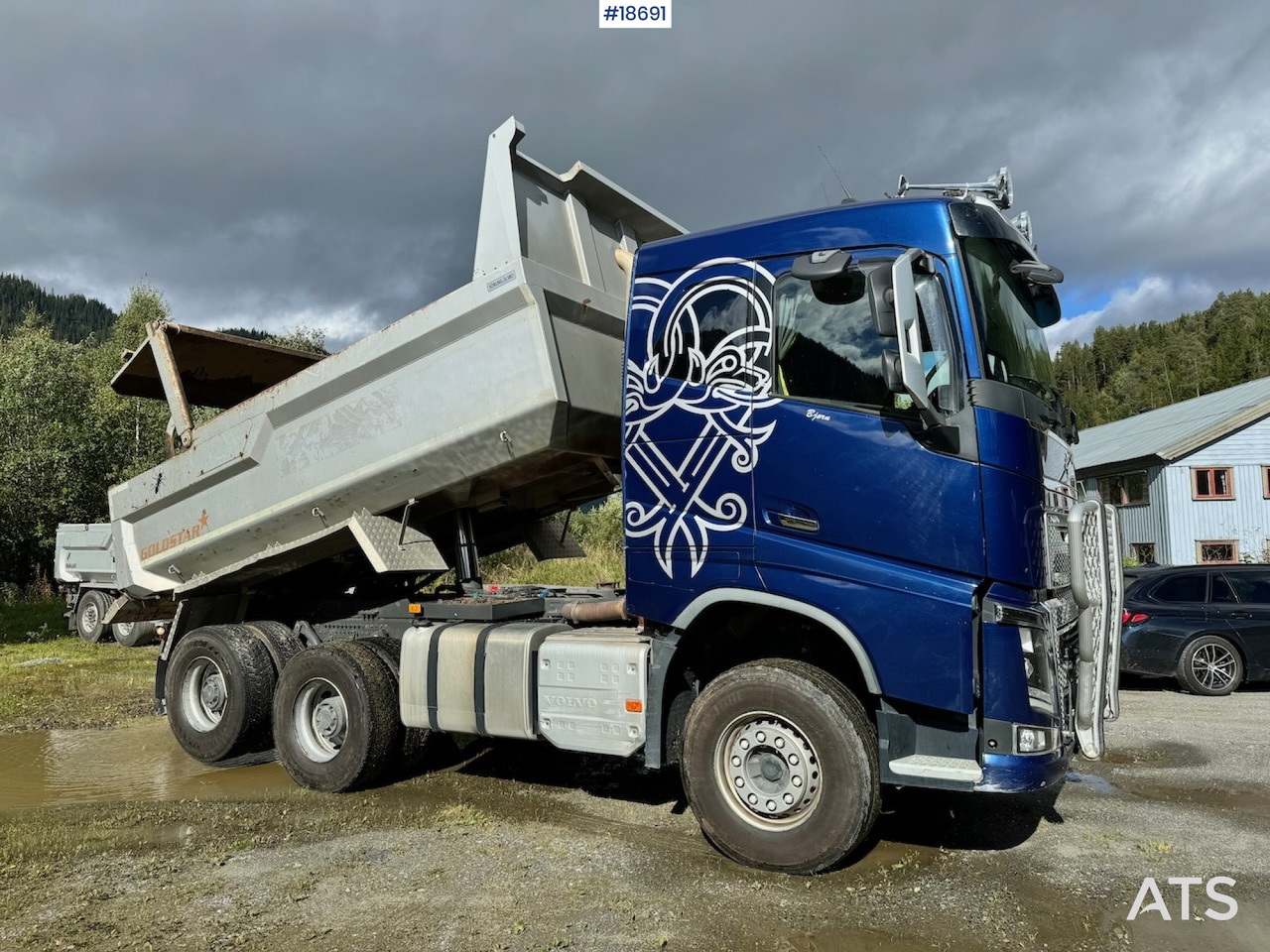 Volvo FH650 - Camion benne: photos 2 Volvo FH650 - Camion benne: photos 2