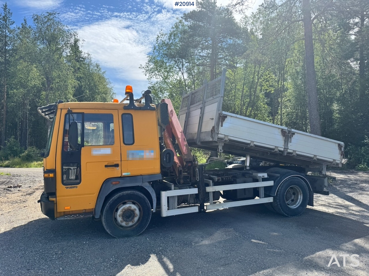 Volvo FL6 - Camion benne, Camion grue: photos 2 Volvo FL6 - Camion benne, Camion grue: photos 2