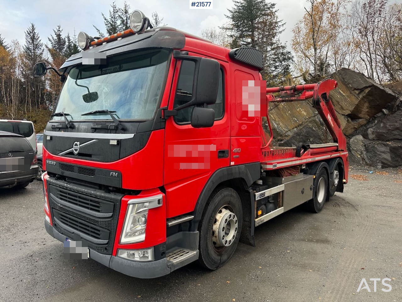 Volvo FM 410 liftdumper 6x2 m/ Laxo påbygg, utskyt og rotator. - Camion multibenne: photos 3 Volvo FM 410 liftdumper 6x2 m/ Laxo påbygg, utskyt og rotator. - Camion multibenne: photos 3
