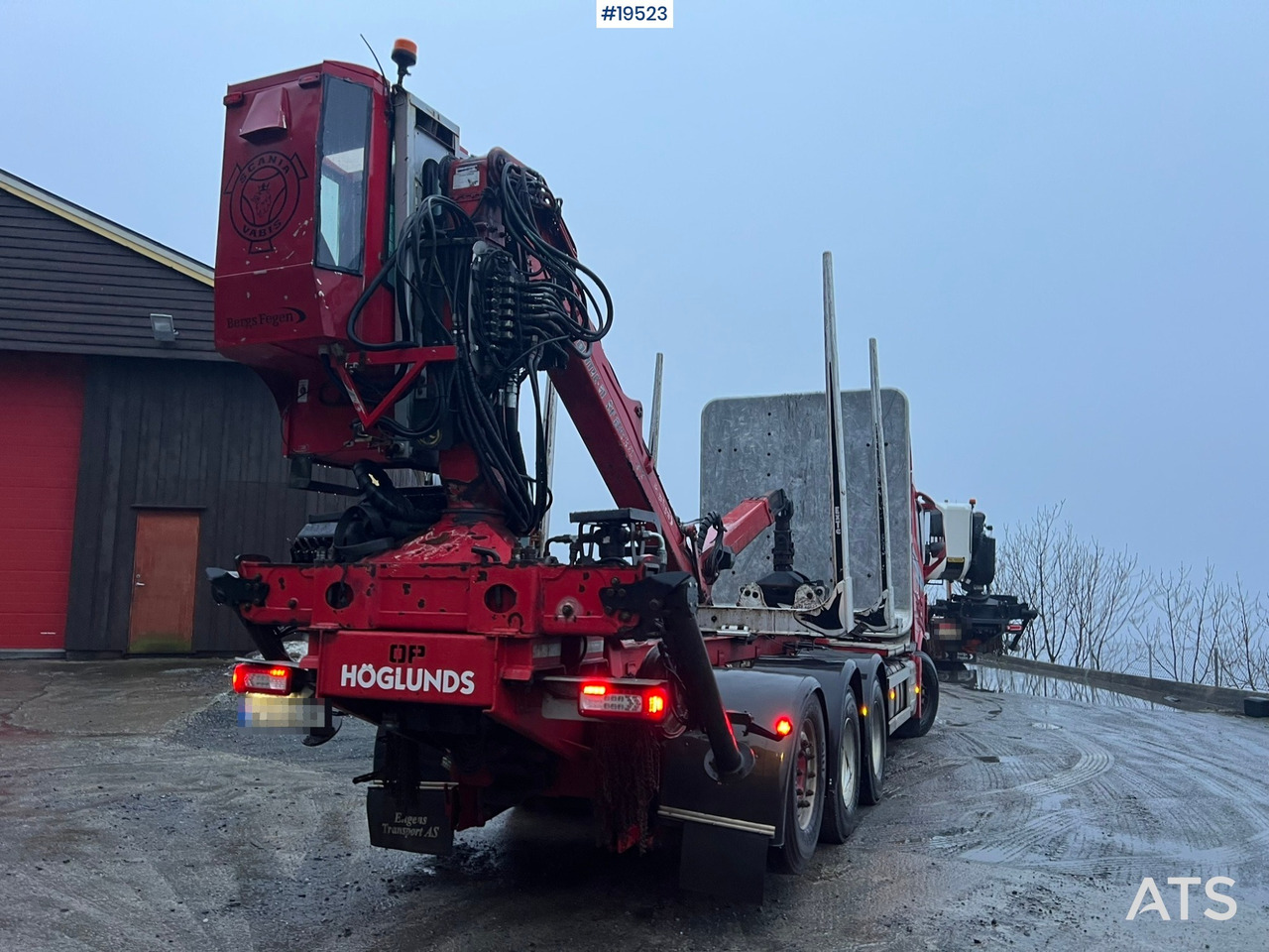 Camion grumier Volvo Fh540 8x4 Tømmerbil m/ 2016 M110L80 Palfinger krane og tømmerklype: photos 9