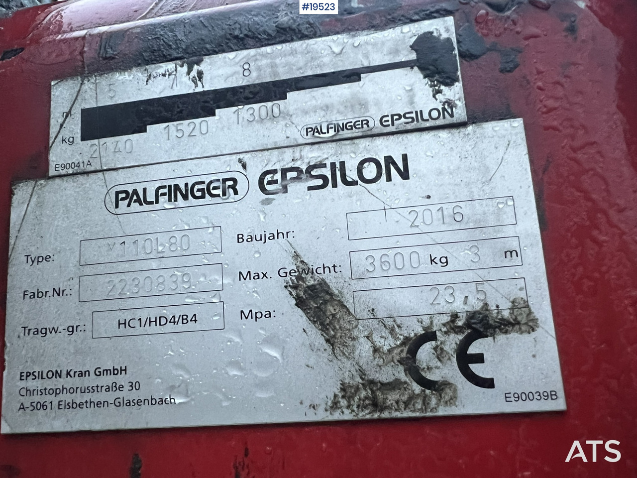 Camion grumier Volvo Fh540 8x4 Tømmerbil m/ 2016 M110L80 Palfinger krane og tømmerklype: photos 44