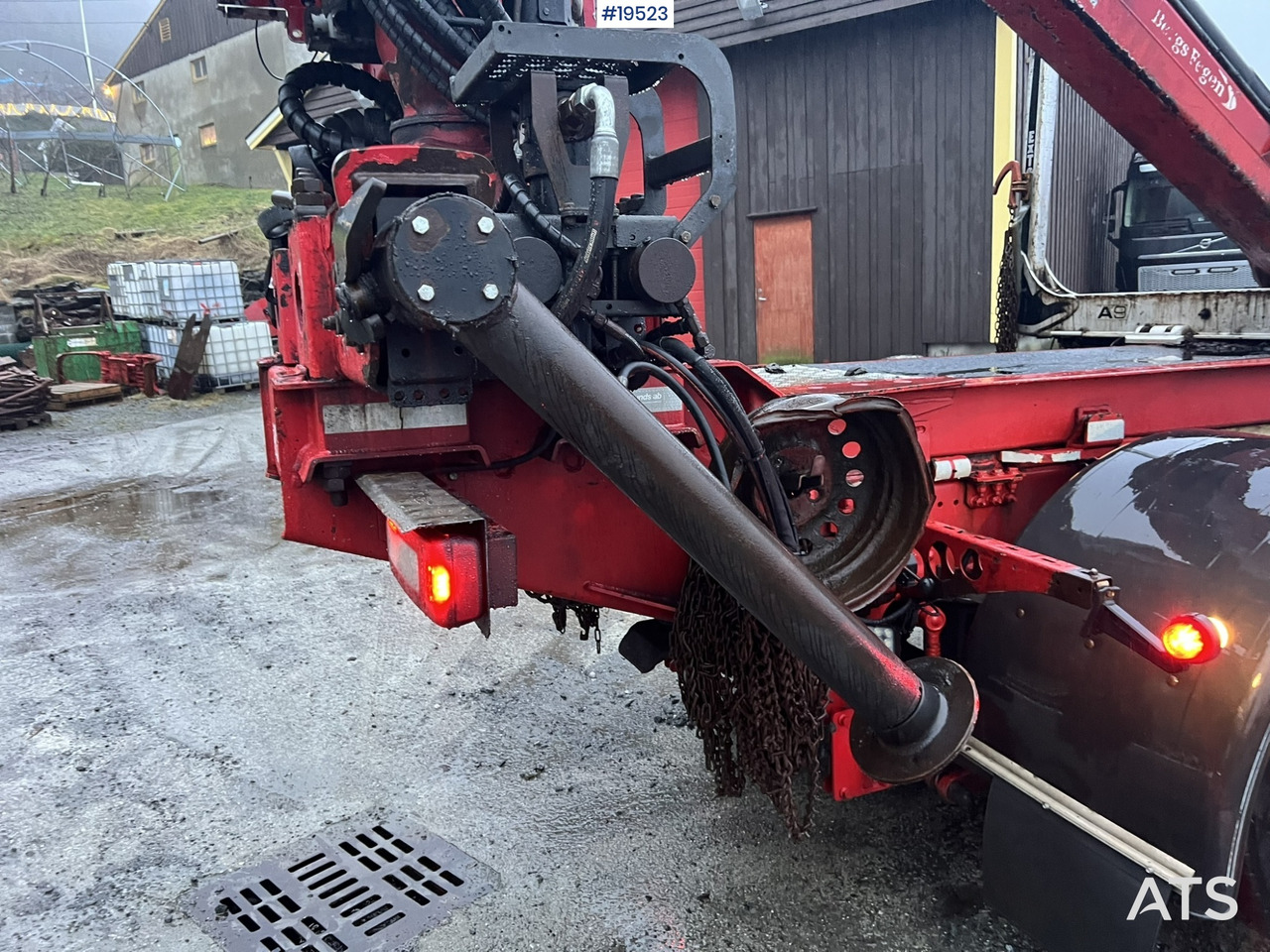 Camion grumier Volvo Fh540 8x4 Tømmerbil m/ 2016 M110L80 Palfinger krane og tømmerklype: photos 41