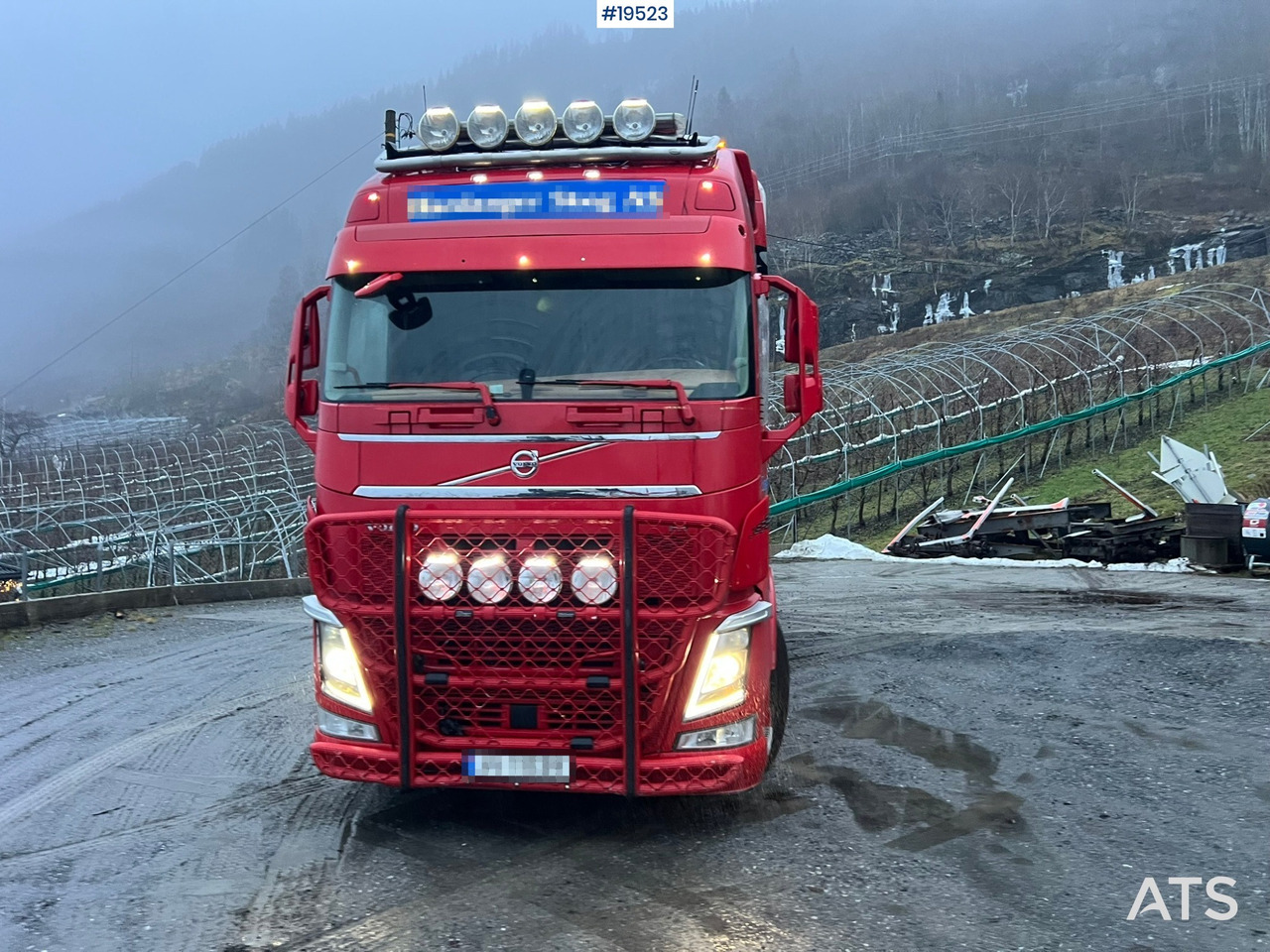 Volvo Fh540 8x4 Tømmerbil m/ 2016 M110L80 Palfinger krane og tømmerklype - Camion grumier: photos 2 Volvo Fh540 8x4 Tømmerbil m/ 2016 M110L80 Palfinger krane og tømmerklype - Camion grumier: photos 2