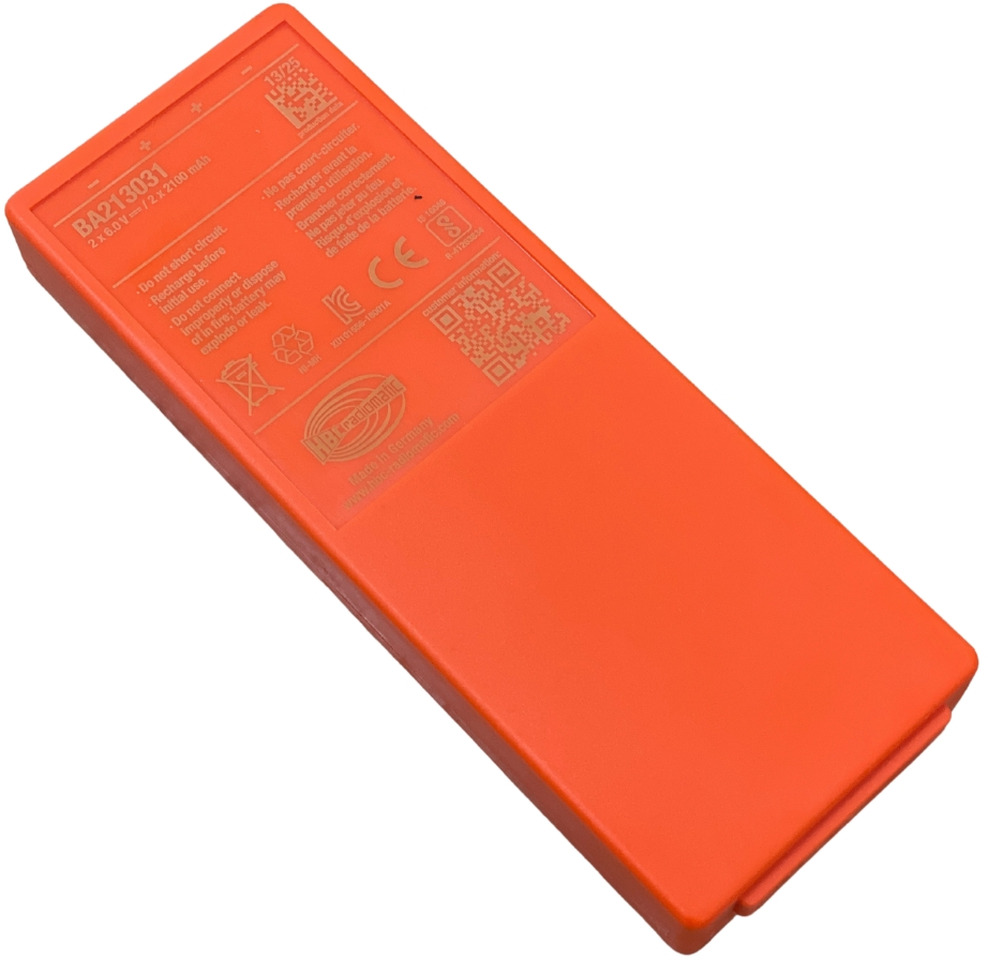 Hbc original battery BA213020 - Accumulateur pour Grue auxiliaire: photos 2 Hbc original battery BA213020 - Accumulateur pour Grue auxiliaire: photos 2