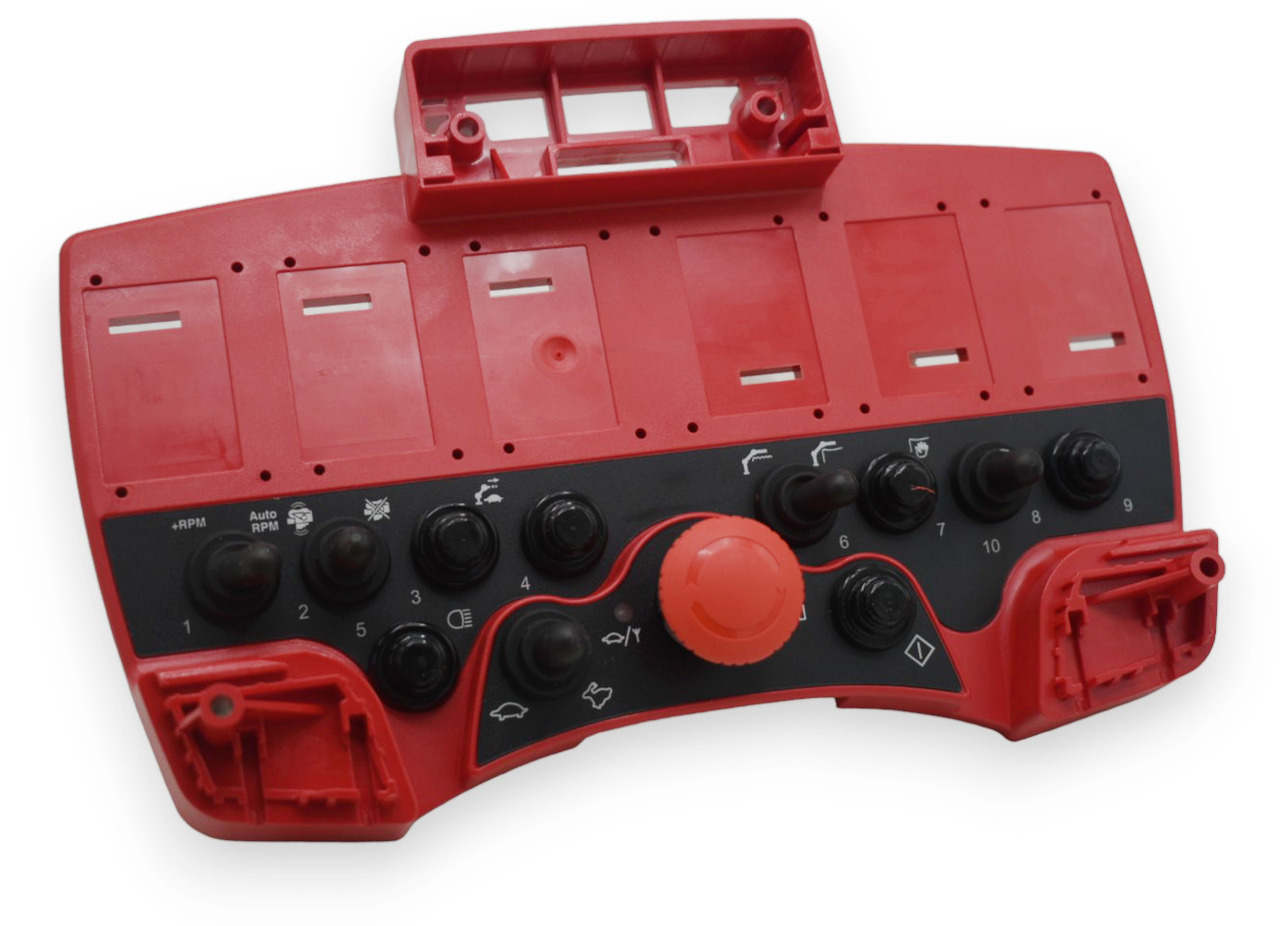 Red upper protective for Scanreco P2 Mini remote w EEA 5057 - Système électrique pour Grue auxiliaire: photos 1 Red upper protective for Scanreco P2 Mini remote w EEA 5057 - Système électrique pour Grue auxiliaire: photos 1