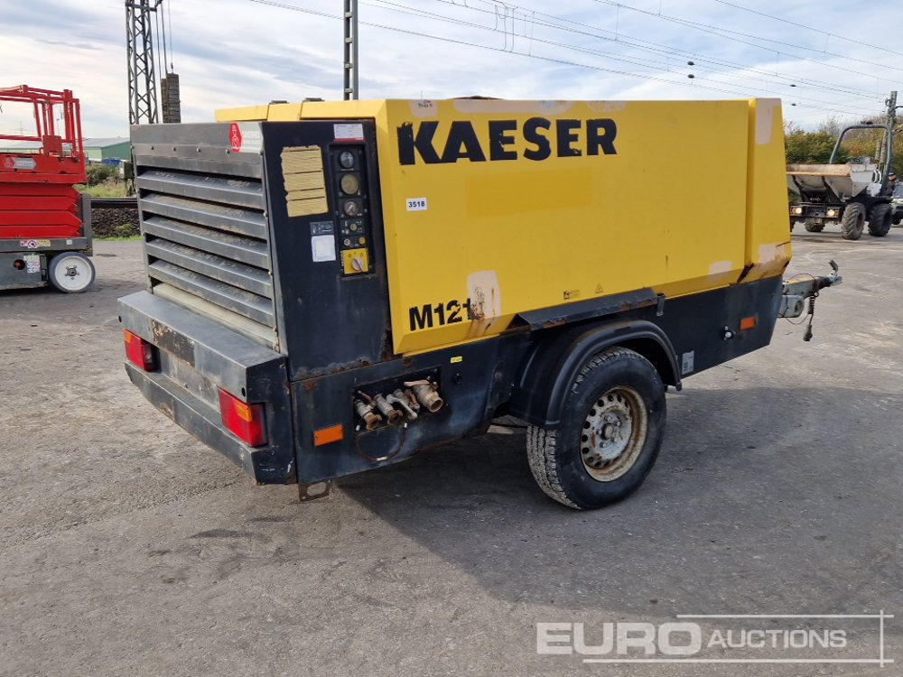 2006 Kaesar M121 400CFM Single Axle Compressor (Danish Reg. Docs. Available) - Compresseur d'air: photos 5 2006 Kaesar M121 400CFM Single Axle Compressor (Danish Reg. Docs. Available) - Compresseur d'air: photos 5