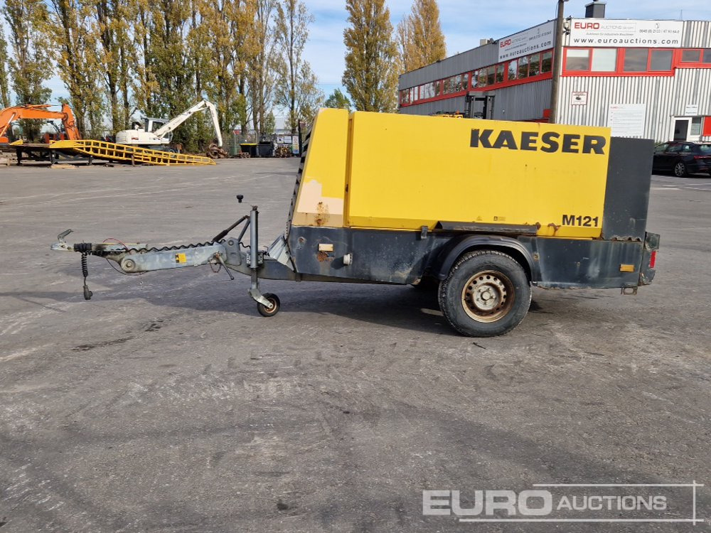 2006 Kaesar M121 400CFM Single Axle Compressor (Danish Reg. Docs. Available) - Compresseur d'air: photos 2 2006 Kaesar M121 400CFM Single Axle Compressor (Danish Reg. Docs. Available) - Compresseur d'air: photos 2