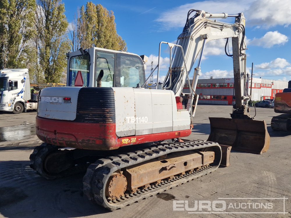 2006 Takeuchi TB1140 - Pelle sur chenille: photos 5 2006 Takeuchi TB1140 - Pelle sur chenille: photos 5