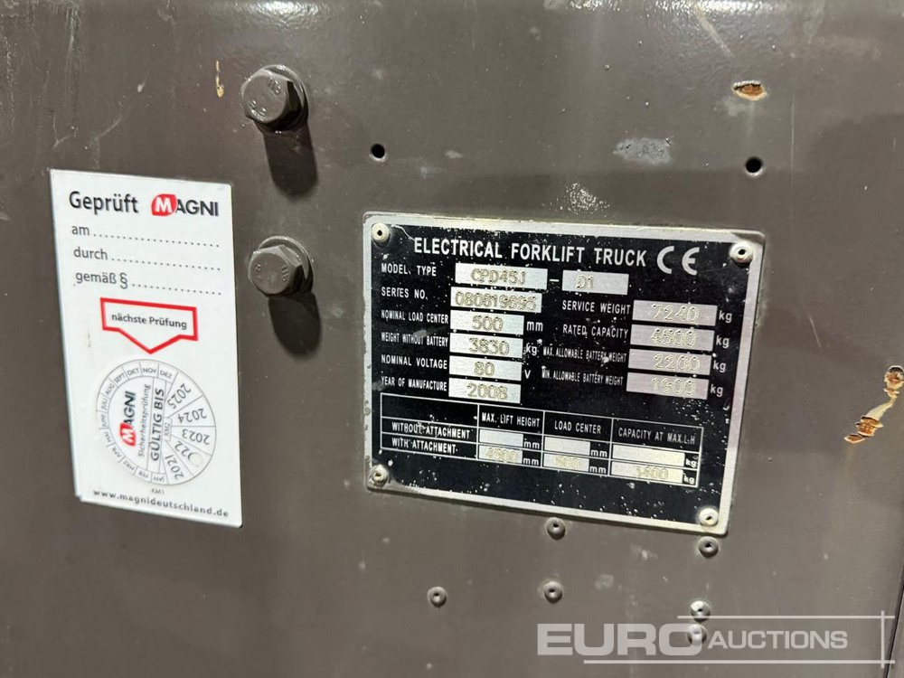 2008 Magni CPD45J - Chariot élévateur: photos 2 2008 Magni CPD45J - Chariot élévateur: photos 2