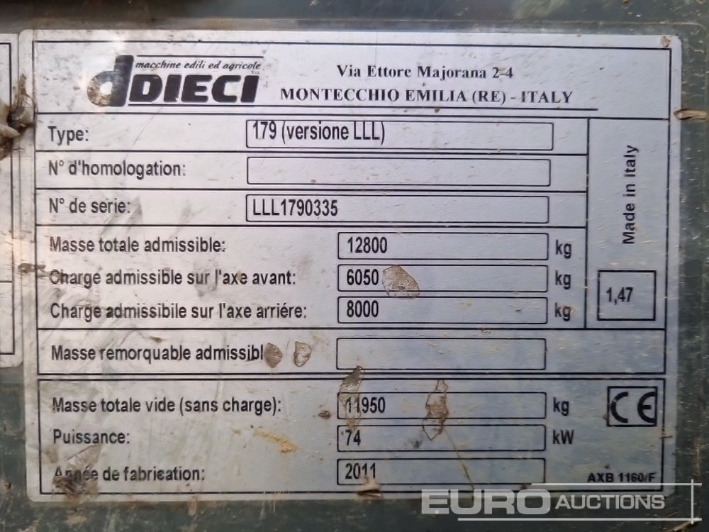 Chariot télescopique 2011 Dieci Icarus 40.17: photos 34