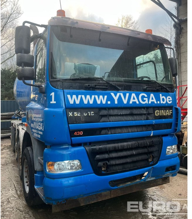 2014 GINAF x5250ts 10x4 Cement Mixer Truck (Dutch Reg. Docs. Available) - Camion malaxeur: photos 1 2014 GINAF x5250ts 10x4 Cement Mixer Truck (Dutch Reg. Docs. Available) - Camion malaxeur: photos 1